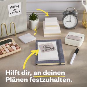 Produktbild für Haftnotizen Post-it Super Sticky Würfel, Neutrality, pastell