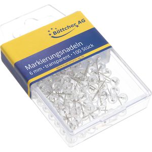 Produktbild für Markierungsnadeln Böttcher-AG transparent