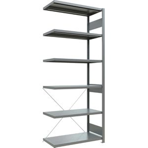 Anbauregal Schulte 12956, 6 Metallböden