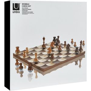 Produktbild für Brettspiel Umbra 377601-656, Wobble Schach Set