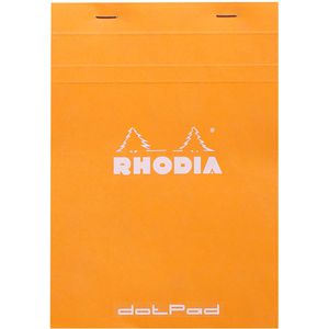 Produktbild für Notizblock Rhodia 16558C, dotpad, orange, A5