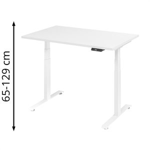 Schreibtisch Böttcher-AG Base Lite, weiß / weiß
