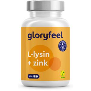 Produktbild für Aminosäuren gloryfeel L-Lysin, 400 Kapseln