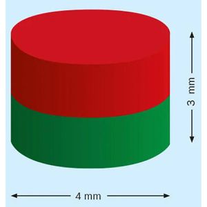 Produktbild für Magnete Böttcher-AG N35, silber, Neodym Magnet