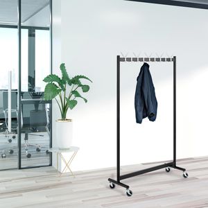 Produktbild für Garderobenständer Haku-Möbel Pat 18, schwarz