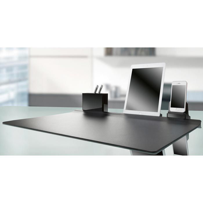 HAN Tablet Stand UP - Tabletständer Mit Soft-Grip & Kabelhalter Made In Germany
