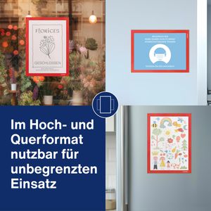 Produktbild für Inforahmen Magnetoplan 1131906 magnetofix, A4