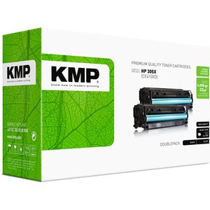 Produktbild für Toner KMP H-T157D für HP 305X, CE410XD