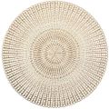 Platzset Zeller 26818 Cut out, abwischbar Kunststoff, Ø 41cm, gold