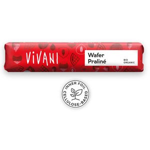 Produktbild für Schokoriegel Vivani Wafer Praline, BIO