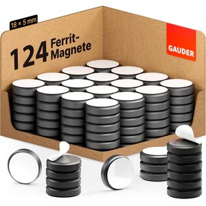 Produktbild für Magnete Gauder Ferrit, schwarz