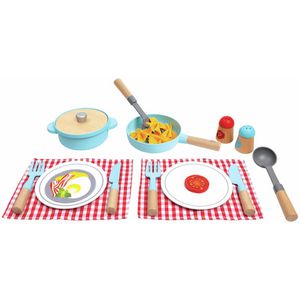Produktbild für Kinderküchen-Zubehör Hape Koch- &amp; Servierset