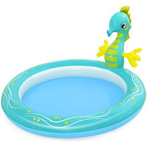 Produktbild für Planschbecken Bestway Seepferdchen 53114, mit Wassersprinkler