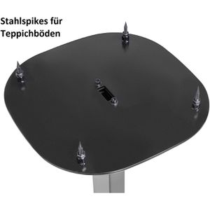Produktbild für Lautsprecherständer myWall HS23L, schwarz, aus Metall, 2 Stück