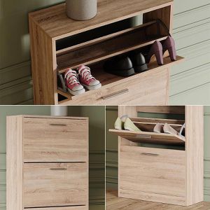 Produktbild für Schuhschrank Vicco Gizmo, sonoma eiche