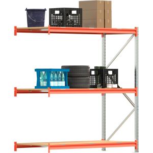 Produktbild für Anbauregal Regalwerk EMMA, 3 Holzböden