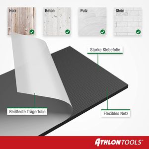 Produktbild für Wandschutz ATHLON-TOOLS FlexProtect, schwarz