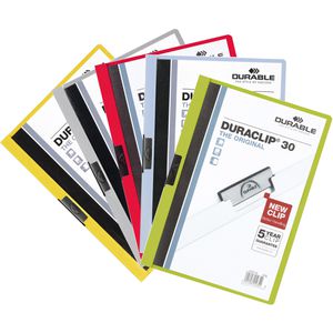 Produktbild für Klemmhefter Durable 2200-00, Duraclip, A4
