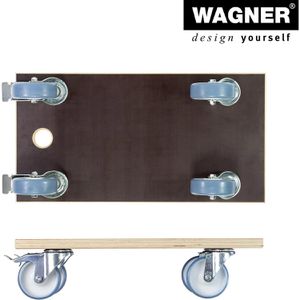 Produktbild für Möbelroller Wagner-System MM1341 TPE-Rollen Bremse