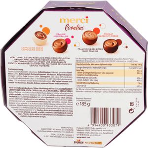Produktbild für Pralinen Merci Lovelies Creamy, 14 Stück