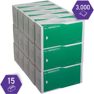 Produktbild für Einwegtücher Kimtech Science 7558, Präzisionswischtücher, weiß