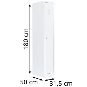 Produktbild für Spind Lüllmann 510117, weiß