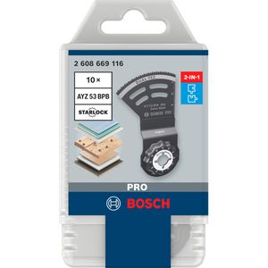 Produktbild für Multifunktionswerkzeug-Zubehör Bosch PRO AYZ 53 BPB Dual-Tec
