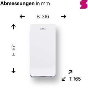 Produktbild für Handtuchspender Satino Hyginity XL, 333408, PT 2