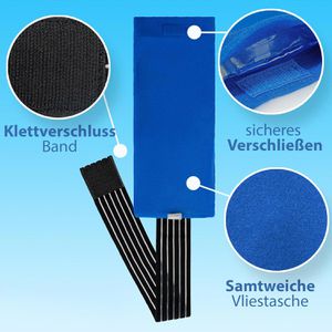 Produktbild für Kühlkompresse ICEHOF Kühlpad 5er Set, mit Hülle