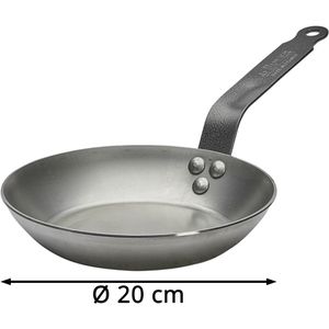 Produktbild für Pfanne deBuyer Lyonnaise Carbone Plus 10-511020, Ø 20 cm