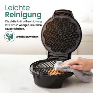 Produktbild für Waffeleisen Emerio WM-131149 Waffelautomat, 1200 Watt
