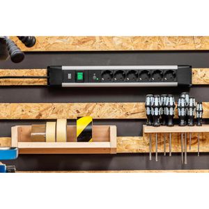 Produktbild für Steckdosenleiste Bachmann 330.100 Connectus, 2m