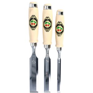 Produktbild für Stechbeitel Kirschen 1195000, handgeschmiedet, 4-teiliges Set