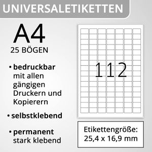 Produktbild für Universaletiketten Herma 10916, Special, weiß