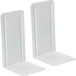 Buchstütze Alco 4303-10, hoch, weiß