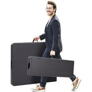 Produktbild für Bierzeltgarnitur Arebos anthrazit