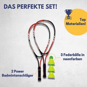 Produktbild für Badmintonschläger Best-Sporting Power Badminton, Set