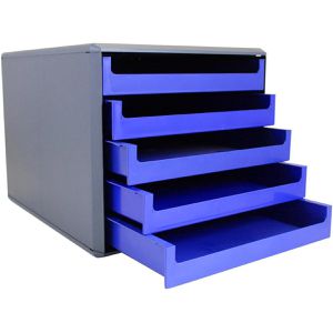 Produktbild für Schubladenbox Böttcher-AG A4, Recycling-Kunststoff