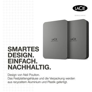 Produktbild für Festplatte LaCie Mobile Drive Secure STLR5000400
