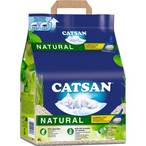 Produktbild für Katzenstreu Catsan Natural, aus 100 % Pflanzenfasern