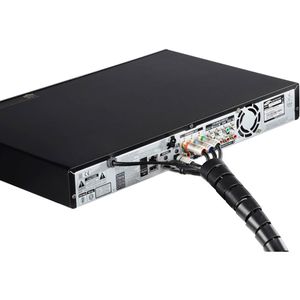 Produktbild für Kabelschlauch Hama 220996, schwarz