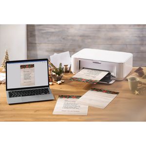 Produktbild für Weihnachtsbriefpapier Sigel DP442, Chalet Style