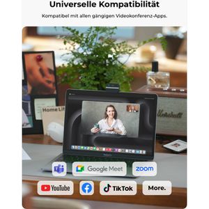 Produktbild für Webcam Obsbot Meet Flip, OWB-2510-CE, grau