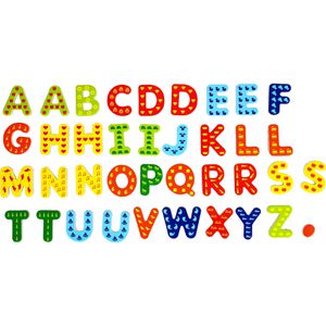 Produktbild für Lernspielzeug Lena 65823, Holz Magnet Buchstaben