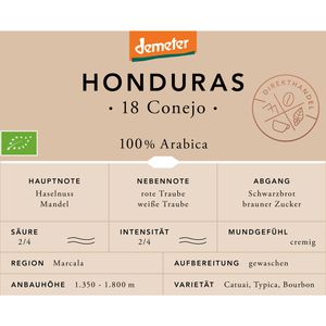 Produktbild für Kaffee Speicherstadt-Kaffee Honduras demeter, BIO