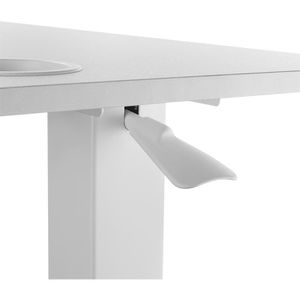 Produktbild für Beistelltisch LogiLink EO0041, weiß, aus Holz / Metall