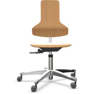 Produktbild für Arbeitsstuhl Dauphin Tec profile, IS 1901, buche