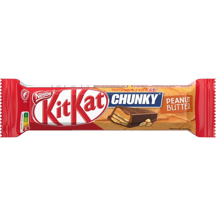 Nestle Schokoriegel KitKat Chunky Peanut Butter, 1008g, Je 42g, 24 ...