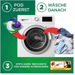 Produktbild für Waschmittel Ariel Max Power All-in-1 Colorwaschmittel