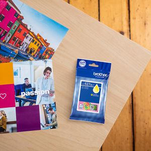 Produktbild für Tinte Brother LC-527XLY gelb